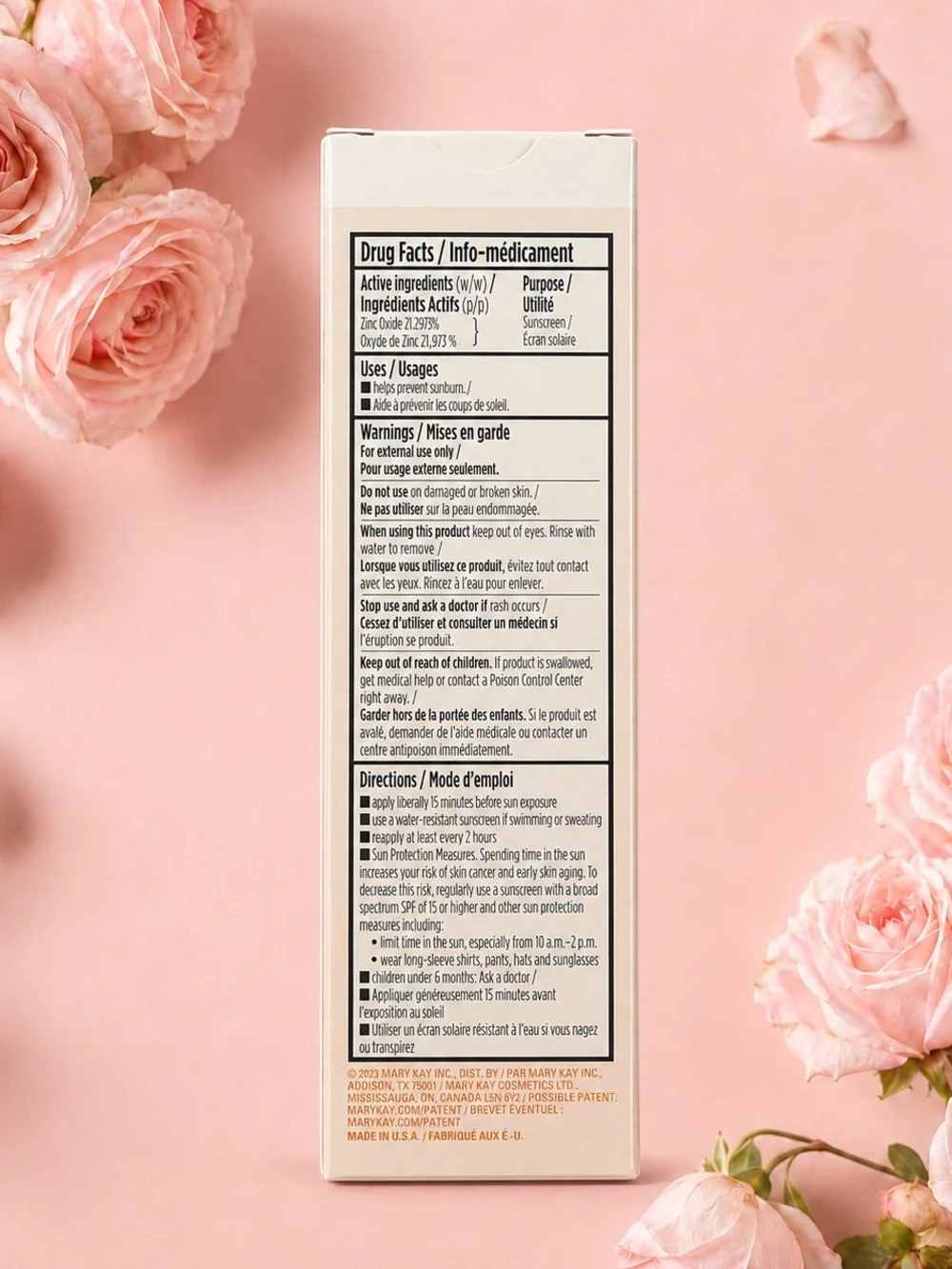 Mary Kay Mineral Facial Sunscreen SPF 30 - Pink